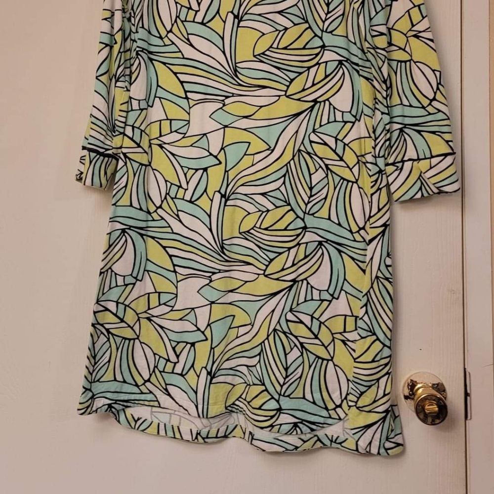 Leave pattern dress - Picture 2 of 2